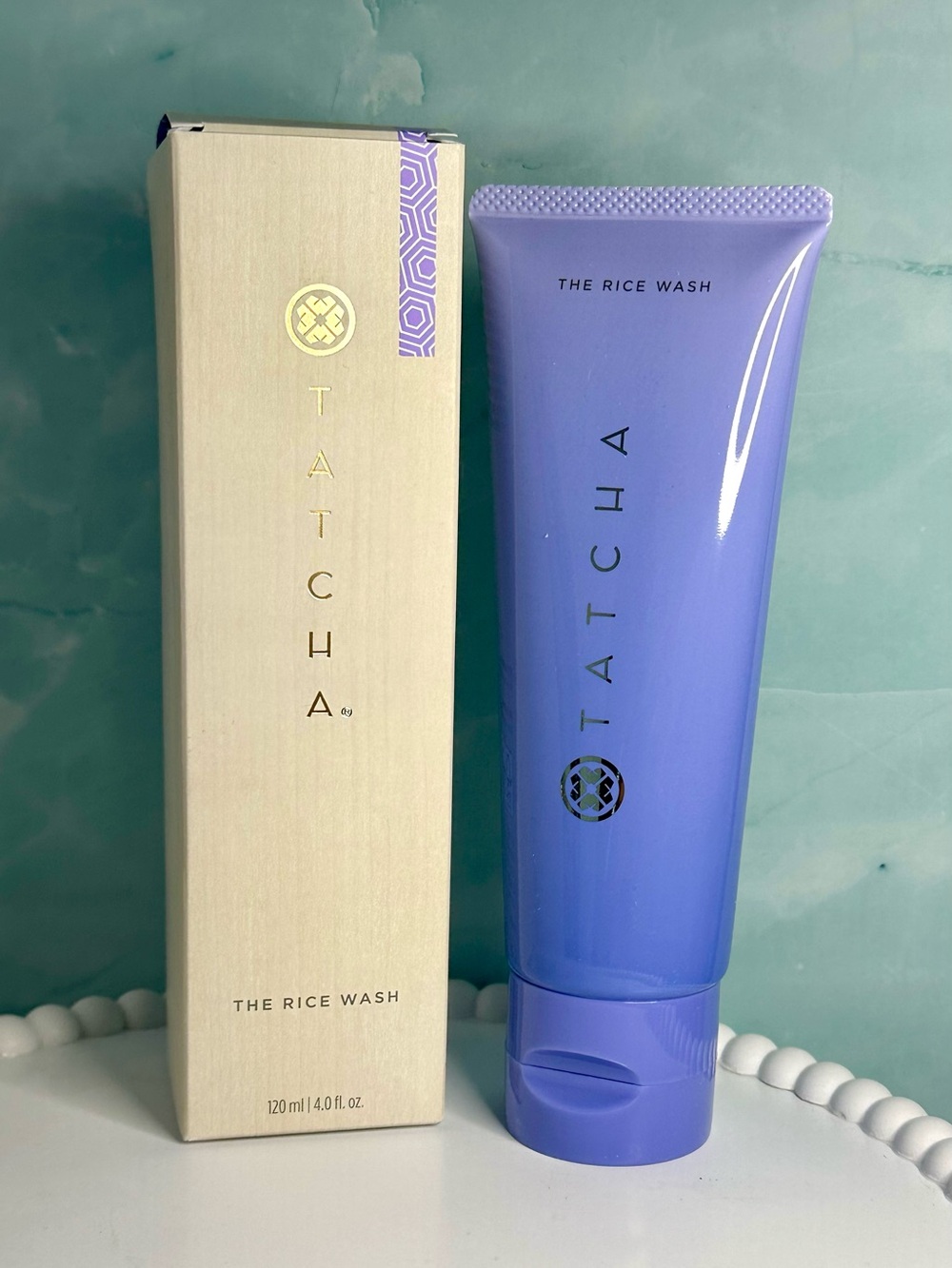 Tatcha The Rice Wash Gentle Foaming Cleanser 120ml/4oz, NEW in box